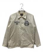 STUDIO D'ARTISANステュディオダルチザン）の古着「コーチジャケット」｜ベージュ