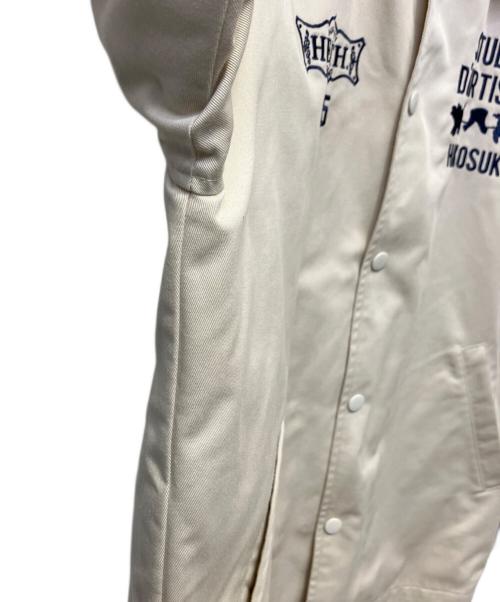 STUDIO D'ARTISAN（ステュディオダルチザン）STUDIO D'ARTISAN (ステュディオダルチザン) コーチジャケット ベージュ サイズ:38の古着・服飾アイテム