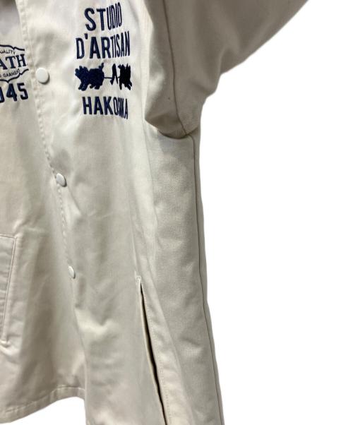 STUDIO D'ARTISAN（ステュディオダルチザン）STUDIO D'ARTISAN (ステュディオダルチザン) コーチジャケット ベージュ サイズ:38の古着・服飾アイテム