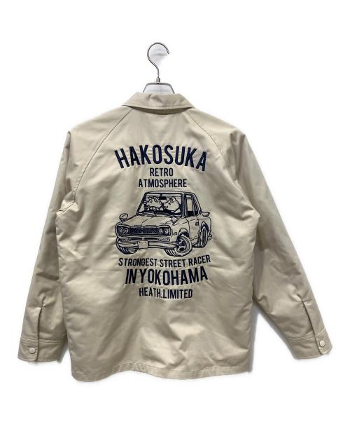 STUDIO D'ARTISAN（ステュディオダルチザン）STUDIO D'ARTISAN (ステュディオダルチザン) コーチジャケット ベージュ サイズ:38の古着・服飾アイテム