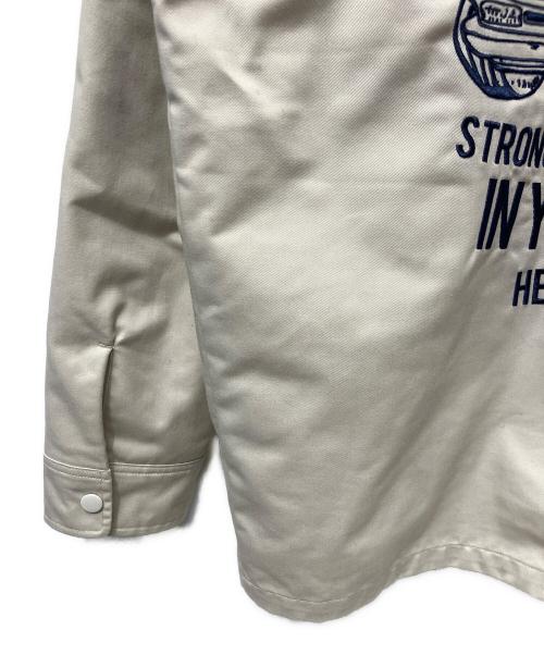 STUDIO D'ARTISAN（ステュディオダルチザン）STUDIO D'ARTISAN (ステュディオダルチザン) コーチジャケット ベージュ サイズ:38の古着・服飾アイテム