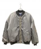 MAISON SPECIALメゾンスペシャル）の古着「MA-1ジャケット」｜グレー