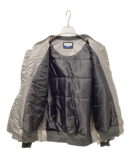 MAISON SPECIAL（メゾンスペシャル）MAISON SPECIAL (メゾンスペシャル) MA-1ジャケット グレー サイズ:01の古着・服飾アイテム