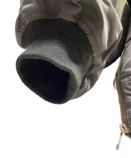 MAISON SPECIAL（メゾンスペシャル）MAISON SPECIAL (メゾンスペシャル) MA-1ジャケット グレー サイズ:01の古着・服飾アイテム