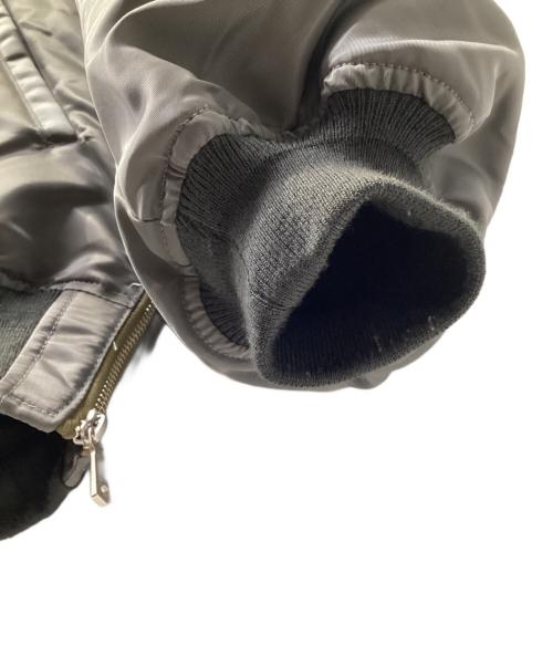 MAISON SPECIAL（メゾンスペシャル）MAISON SPECIAL (メゾンスペシャル) MA-1ジャケット グレー サイズ:01の古着・服飾アイテム