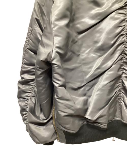 MAISON SPECIAL（メゾンスペシャル）MAISON SPECIAL (メゾンスペシャル) MA-1ジャケット グレー サイズ:01の古着・服飾アイテム