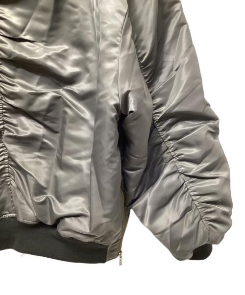 MAISON SPECIAL（メゾンスペシャル）MAISON SPECIAL (メゾンスペシャル) MA-1ジャケット グレー サイズ:01の古着・服飾アイテム