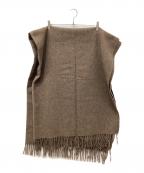 KLIPPANクリッパン）の古着「大判ストール」｜ブラウン