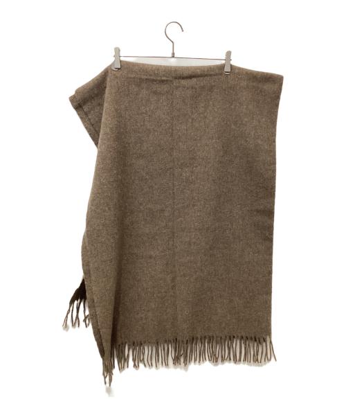 KLIPPAN（クリッパン）KLIPPAN (クリッパン) 大判ストール ブラウンの古着・服飾アイテム