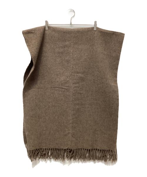 KLIPPAN（クリッパン）KLIPPAN (クリッパン) 大判ストール ブラウンの古着・服飾アイテム