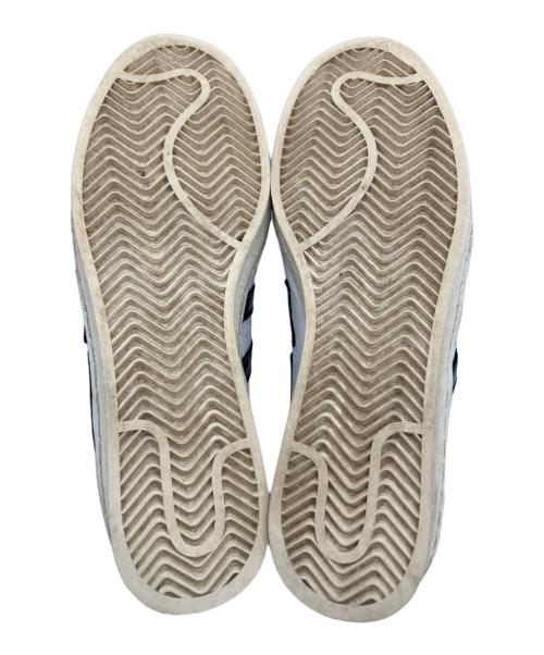 adidas（アディダス）adidas (アディダス) BAPE BY A BATHING APE (ベイプバイアベイシングエイプ) ローカットスニーカー ホワイト サイズ:26cmの古着・服飾アイテム