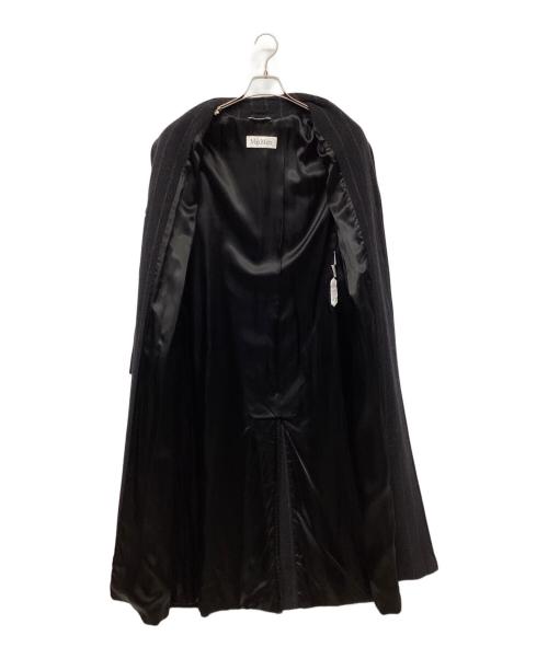 MaxMara（マックスマーラ）MaxMara (マックスマーラ) ウールコート ブラック サイズ:Lの古着・服飾アイテム