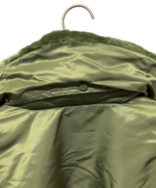 ALPHA INDUSTRIES（アルファインダストリーズ）ALPHA INDUSTRIES (アルファインダストリーズ) B-15フライトジャケット グリーン サイズ:Ｍの古着・服飾アイテム
