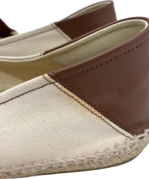 GUCCI（グッチ）GUCCI (グッチ) エスパドリーユ アイボリー サイズ:9の古着・服飾アイテム