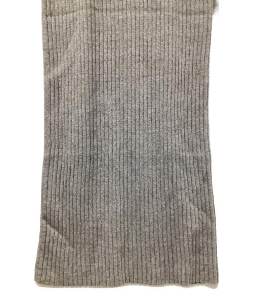 DEUXIEME CLASSE（ドゥーズィエム クラス）Deuxieme Classe (ドゥーズィエム クラス) ニットワンピース ライトグレー サイズ:FREEの古着・服飾アイテム