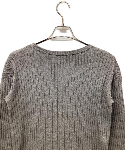 DEUXIEME CLASSE（ドゥーズィエム クラス）Deuxieme Classe (ドゥーズィエム クラス) ニットワンピース ライトグレー サイズ:FREEの古着・服飾アイテム