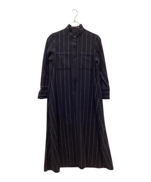 ebure（エブール）EBURE (エブール) 長袖ワンピース ブラック サイズ:36の古着・服飾アイテム