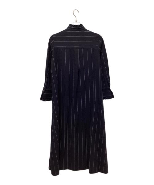 ebure（エブール）EBURE (エブール) 長袖ワンピース ブラック サイズ:36の古着・服飾アイテム