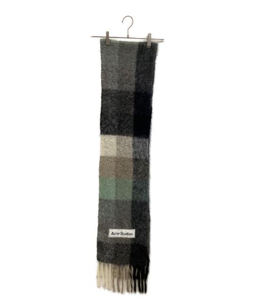 Acne studios（アクネ ストゥディオズ）Acne studios (アクネ ストゥディオズ) モヘアチェックスカーフ サイズ:250×28の古着・服飾アイテム