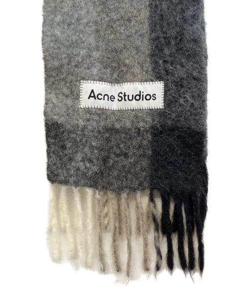 Acne studios（アクネ ストゥディオズ）Acne studios (アクネ ストゥディオズ) モヘアチェックスカーフ サイズ:250×28の古着・服飾アイテム