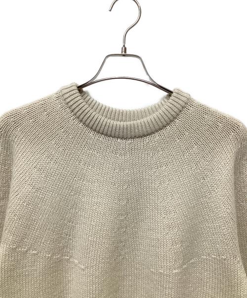 BATONER（バトナ―）BATONER (バトナ―) 厚手ニット ベージュ サイズ:3の古着・服飾アイテム