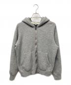 YETINAイエティナ）の古着「ジップパーカー」｜グレー