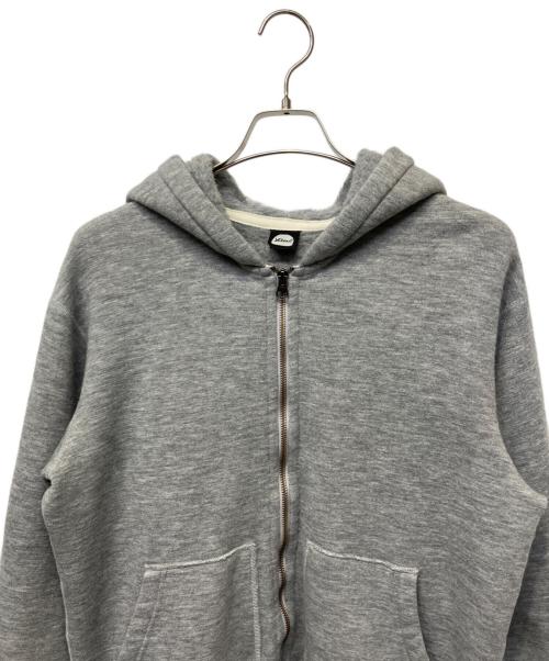 YETINA（イエティナ）YETINA (イエティナ) ジップパーカー グレー サイズ:Lの古着・服飾アイテム