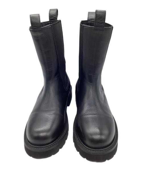Caminando（カミナンド）Caminando (カミナンド) サイドゴアブーツ ブラック サイズ:24cmの古着・服飾アイテム