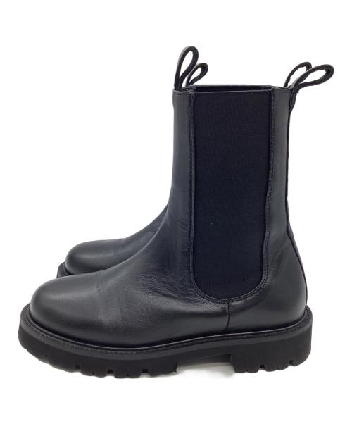 Caminando（カミナンド）Caminando (カミナンド) サイドゴアブーツ ブラック サイズ:24cmの古着・服飾アイテム