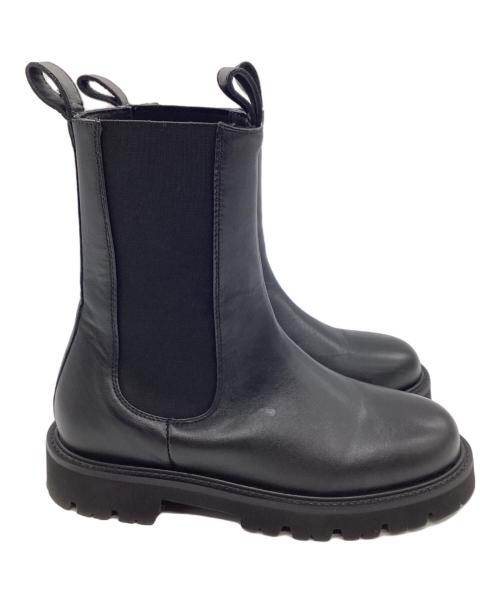 Caminando（カミナンド）Caminando (カミナンド) サイドゴアブーツ ブラック サイズ:24cmの古着・服飾アイテム