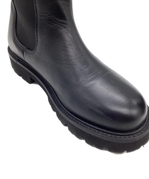 Caminando（カミナンド）Caminando (カミナンド) サイドゴアブーツ ブラック サイズ:24cmの古着・服飾アイテム