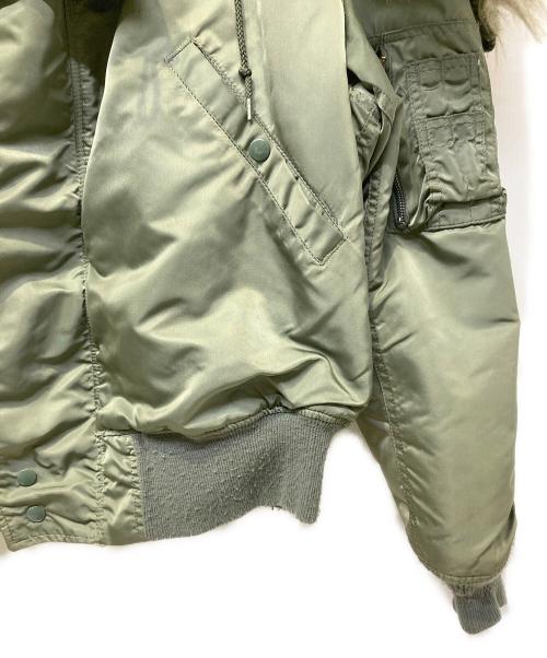 ALPHA（アルファ）ALPHA (アルファ) N-2Bジャケット カーキ サイズ:Mの古着・服飾アイテム