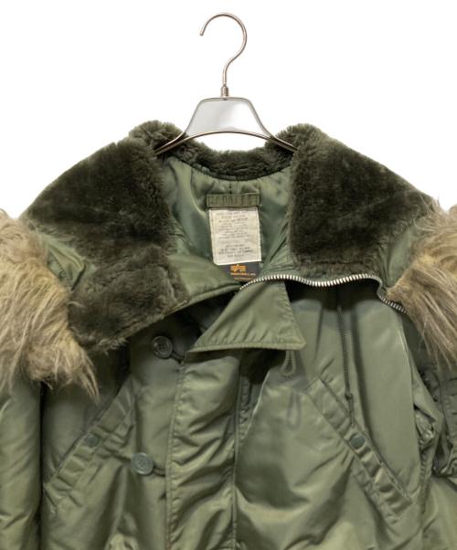 ALPHA（アルファ）ALPHA (アルファ) N-2Bジャケット カーキ サイズ:Mの古着・服飾アイテム