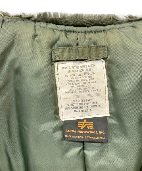 ALPHA（アルファ）ALPHA (アルファ) N-2Bジャケット カーキ サイズ:Mの古着・服飾アイテム
