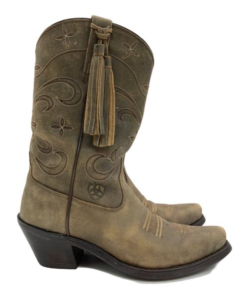 ARIAT（アリアット）ARIAT (アリアット) ウェスタンブーツ ブラウン サイズ:24cmの古着・服飾アイテム