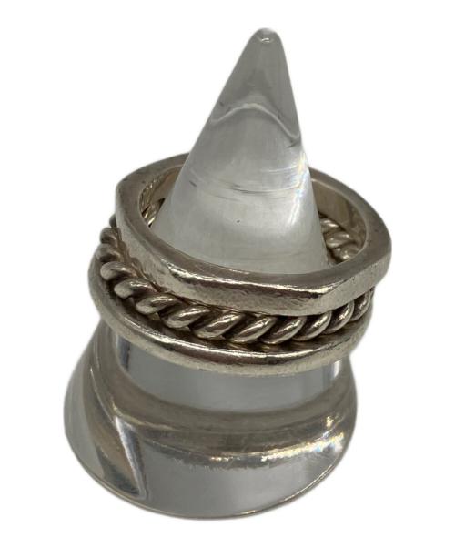 XOLO（ショロ）XOLO (ショロ) シルバートリプルリング シルバー サイズ:18~19号の古着・服飾アイテム