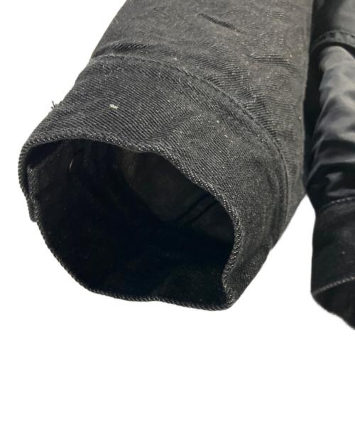 AVIREX（アヴィレックス）AVIREX (アヴィレックス) デニムジャケット ブラック サイズ:XLの古着・服飾アイテム