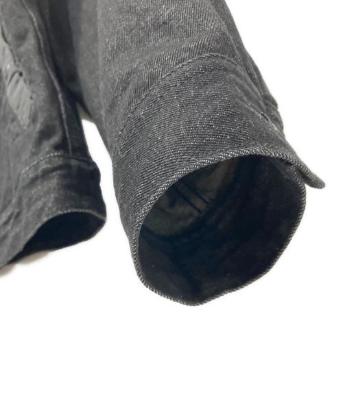 AVIREX（アヴィレックス）AVIREX (アヴィレックス) デニムジャケット ブラック サイズ:XLの古着・服飾アイテム