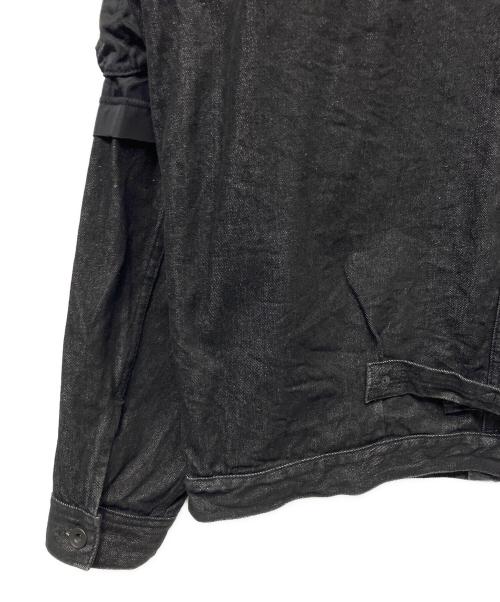 AVIREX（アヴィレックス）AVIREX (アヴィレックス) デニムジャケット ブラック サイズ:XLの古着・服飾アイテム