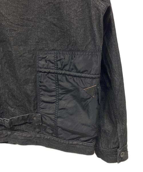 AVIREX（アヴィレックス）AVIREX (アヴィレックス) デニムジャケット ブラック サイズ:XLの古着・服飾アイテム