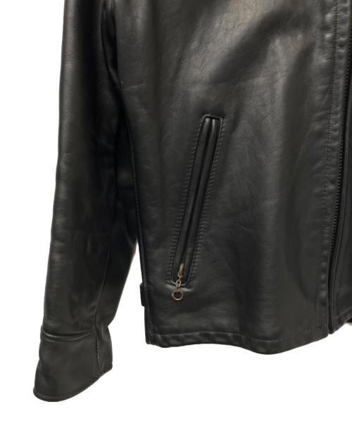 Schott（ショット）Schott (ショット) シングルライダースジャケット ブラック サイズ:38の古着・服飾アイテム