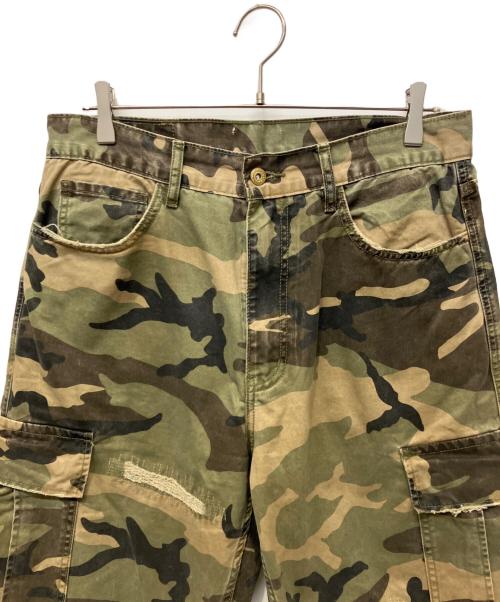 SHIBU×ME（シブミ―）SHIBU×ME (シブミ―) カーゴパンツ カーキ サイズ:Ｌの古着・服飾アイテム