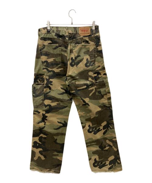 SHIBU×ME（シブミ―）SHIBU×ME (シブミ―) カーゴパンツ カーキ サイズ:Ｌの古着・服飾アイテム