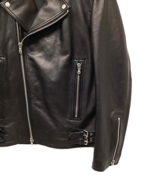 MAISON SPECIAL（メゾンスペシャル）MAISON SPECIAL (メゾンスペシャル) レザーライダースジャケット ブラック サイズ:2の古着・服飾アイテム