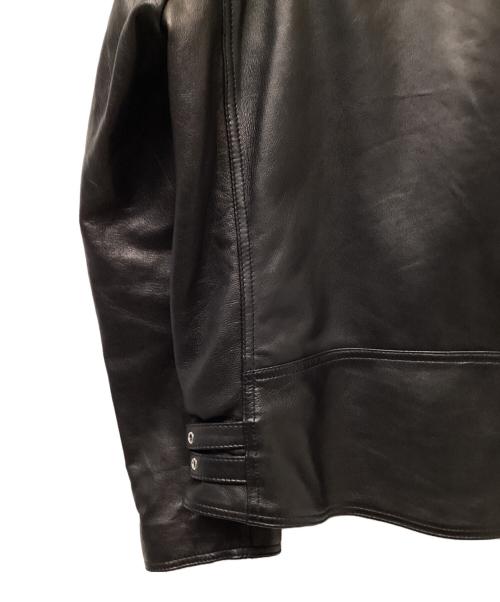 MAISON SPECIAL（メゾンスペシャル）MAISON SPECIAL (メゾンスペシャル) レザーライダースジャケット ブラック サイズ:2の古着・服飾アイテム