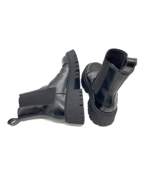 BALENCIAGA（バレンシアガ）BALENCIAGA (バレンシアガ) TRACTOR 20MM チェルシーブーツ メンズ ブラック 箱・収納袋あり ブラック サイズ:40の古着・服飾アイテム