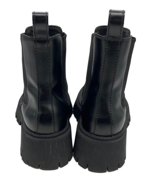 BALENCIAGA（バレンシアガ）BALENCIAGA (バレンシアガ) TRACTOR 20MM チェルシーブーツ メンズ ブラック 箱・収納袋あり ブラック サイズ:40の古着・服飾アイテム