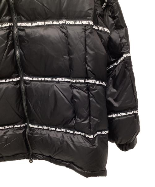 FIRST DOWN（ファーストダウン）FIRST DOWN (ファーストダウン) ダウンジャケット ブラック サイズ:Mの古着・服飾アイテム