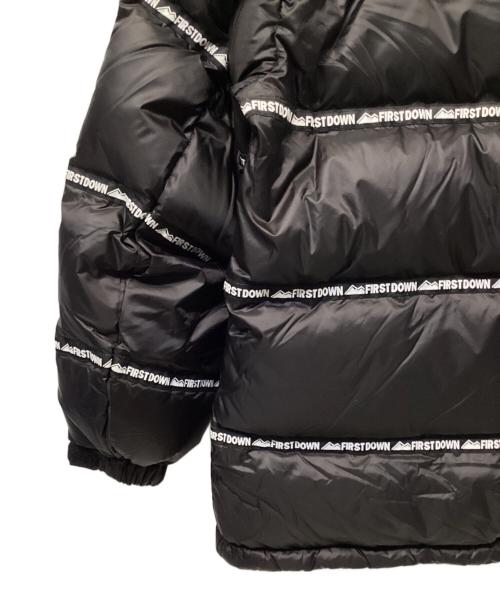 FIRST DOWN（ファーストダウン）FIRST DOWN (ファーストダウン) ダウンジャケット ブラック サイズ:Mの古着・服飾アイテム