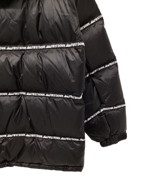 FIRST DOWN（ファーストダウン）FIRST DOWN (ファーストダウン) ダウンジャケット ブラック サイズ:Mの古着・服飾アイテム